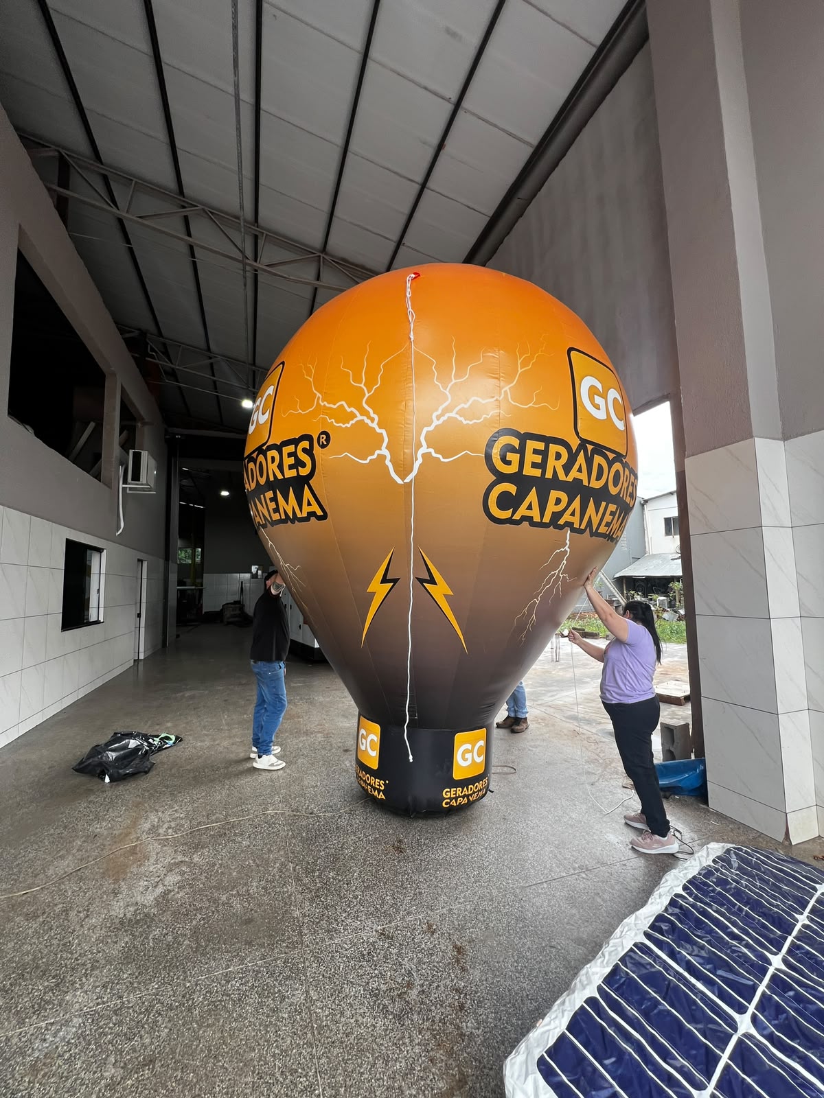 Balão inflável personalizado Geradores Capanema