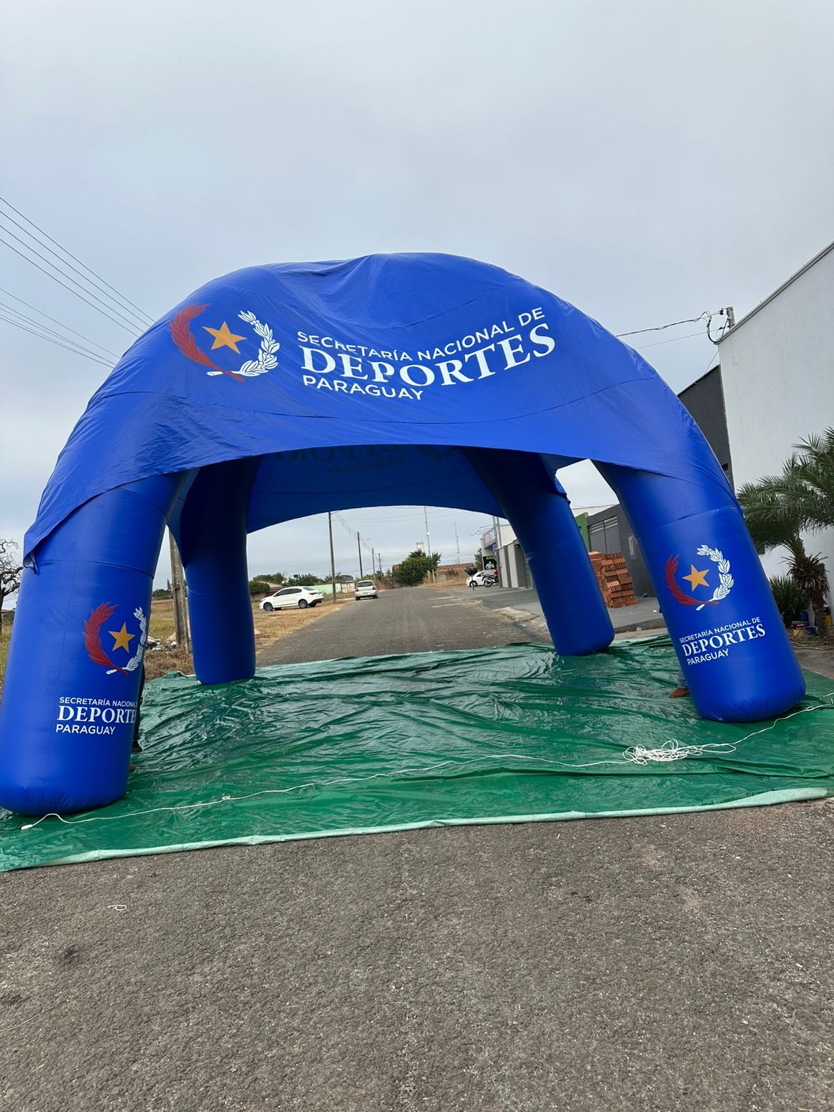 Tenda inflável aranha para eventos